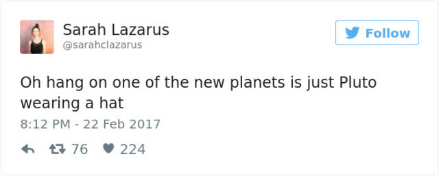 And Then Twitter Found Out There Were New Planets…