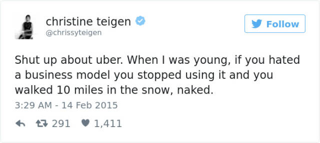 Christine Teigen Is A Hard Nut To Crack When It Comes To Twitter Wars