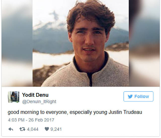 Photos Of Young Justin Trudeau Have Won The Internet’s Hearts