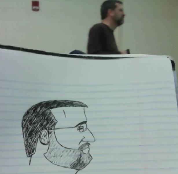 How Boring This Professor Was To Turn His Student Into An Artist?!