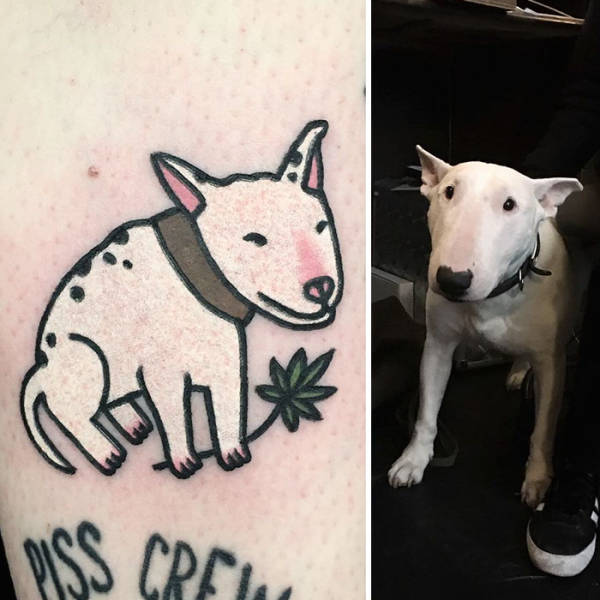 You Won’t Find Tattoos More Adorable Than Tattoos With Your Own Pet