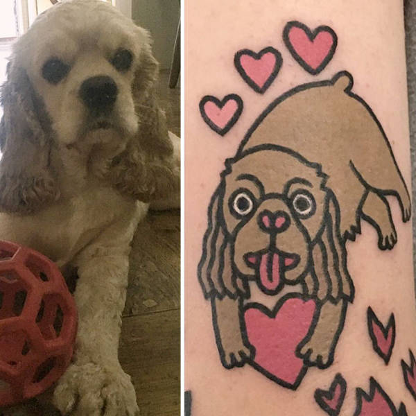 You Won’t Find Tattoos More Adorable Than Tattoos With Your Own Pet