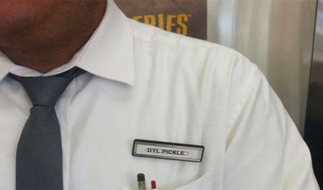 These Name Tags Couldn’t Get Any Worse…