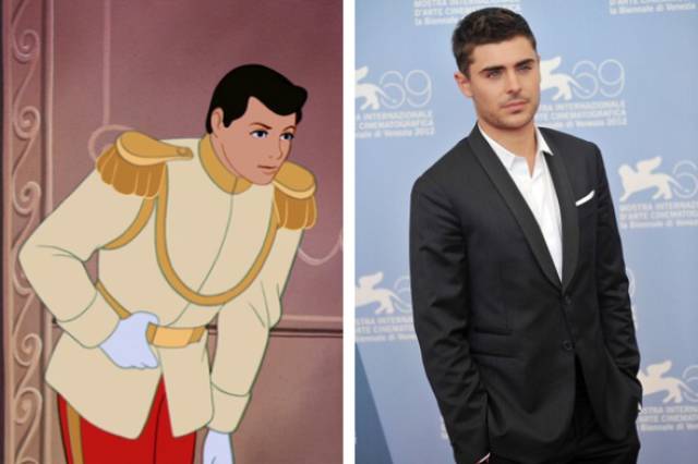 Many Disney Characters Actually Have Their Real-Life Celebrity Prototypes!