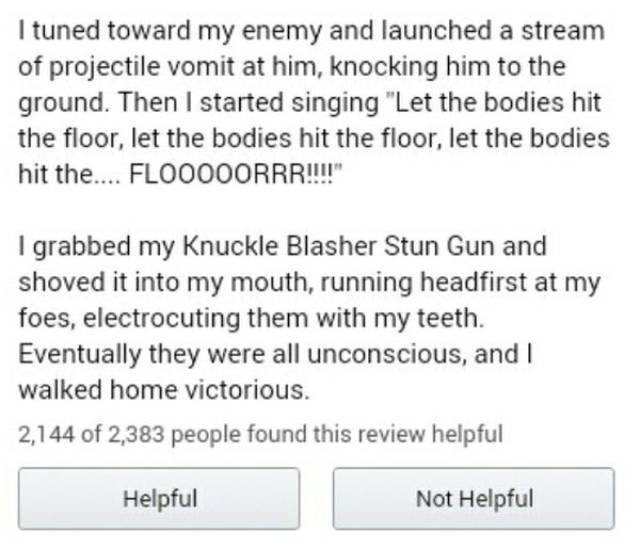 This Is Probably The Best Amazon Review Ever