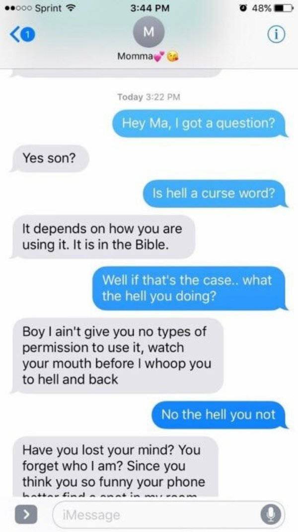 You’d Just Better Don’t Prank Your Mother…