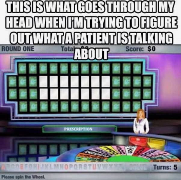 Nurses Have Their Inside Jokes Too!
