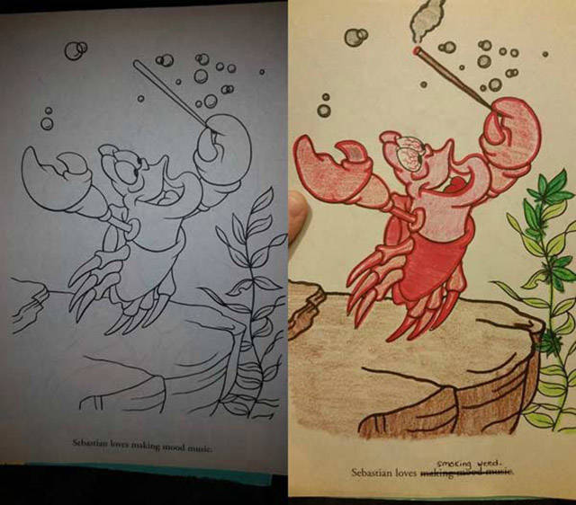 These Coloring Books Had No Idea What F#cked Up Sh#t Was Waiting For Them…