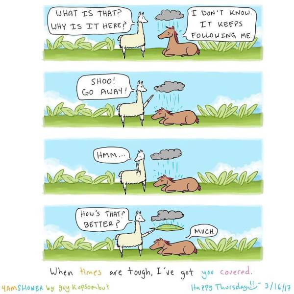 These Animal Comics Are So Uplifting!