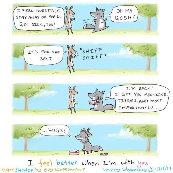 These Animal Comics Are So Uplifting!