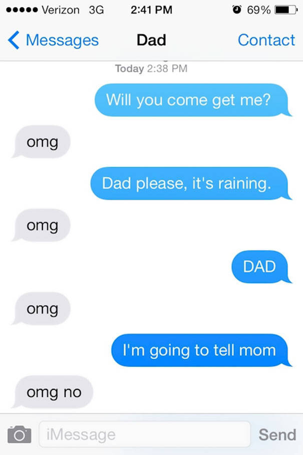 Dads Are Always Brilliant At Texting