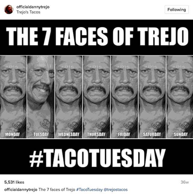 Danny Trejo’s Instagram Is About As Absurd As His Movies Are