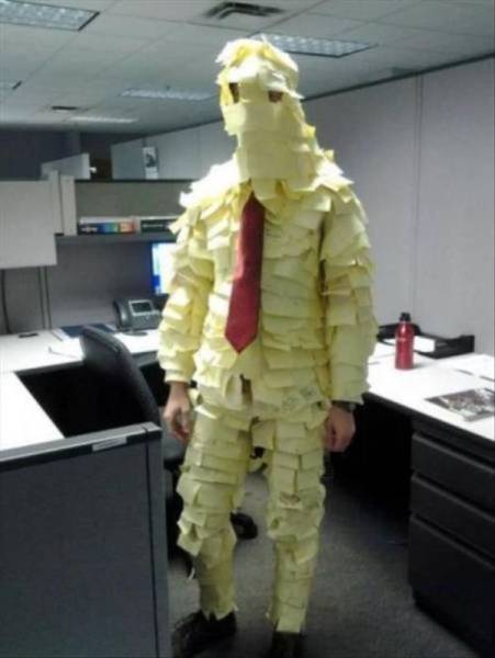 If You Get Bored At Work… Do Something Crazy