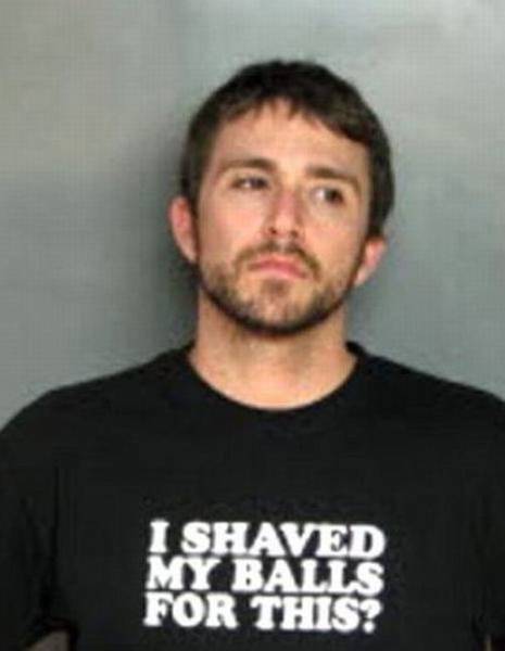 These Were Not The Best T-Shirts To Get Arrested In. By Far