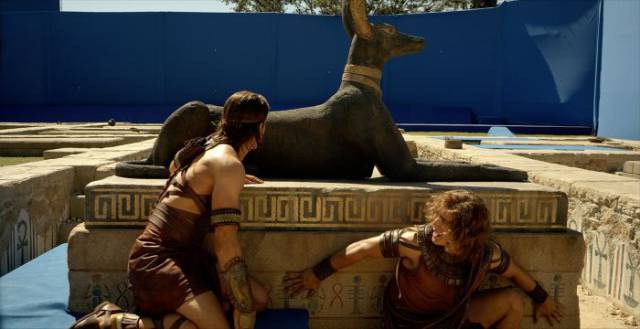 “Gods Of Egypt” Before All That CGI Was Applied