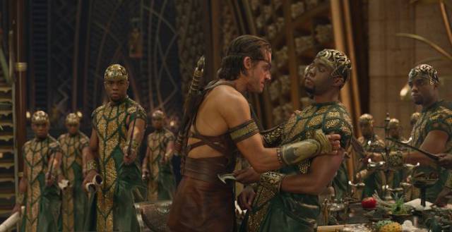 “Gods Of Egypt” Before All That CGI Was Applied