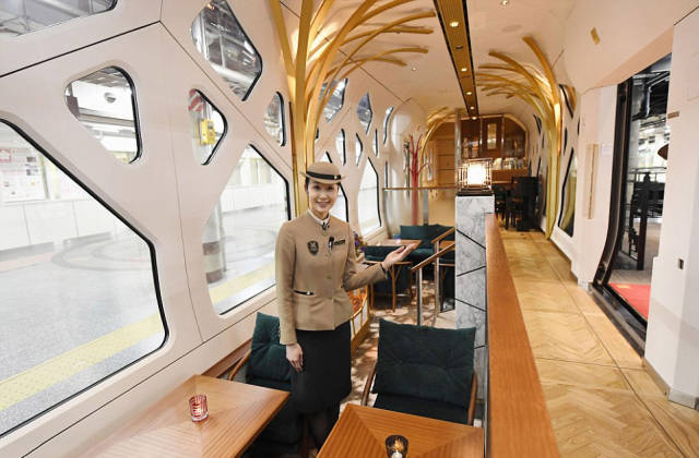 This Is How Japan’s Most Luxurious Train Looks Like