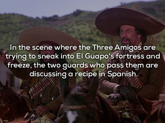 A Lot More Than Three Facts About The “Three Amigos” Movie