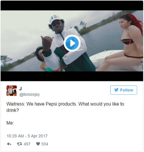 Latest Pepsi Ad Was So Awful That Its Meme Generation Is Too Damn High