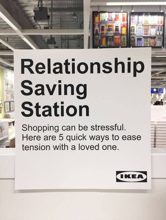 This Guy’s Prank Makes IKEA A Relationship Saving Shop
