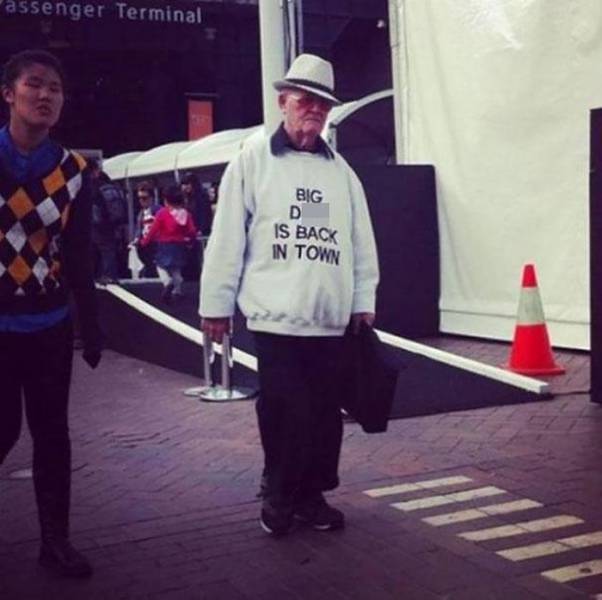 Old People Don’t Give A F#ck What They Wear