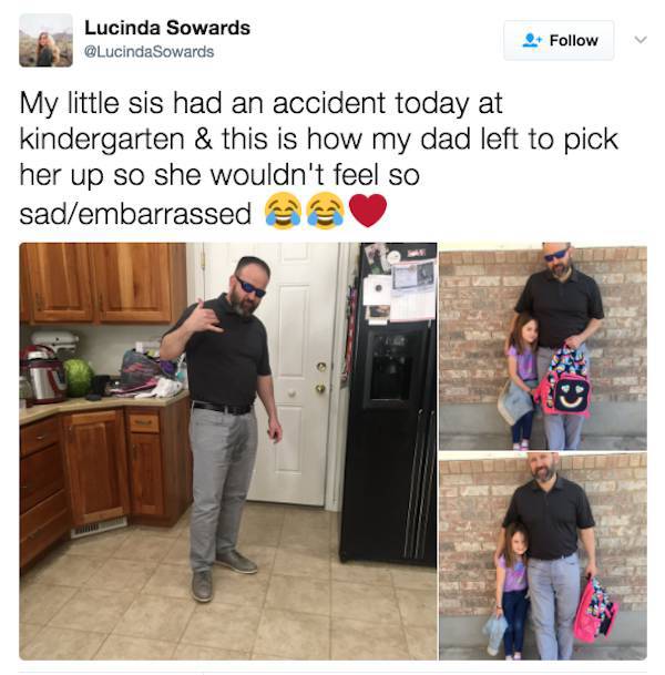 The Dad Who Cares About His Daughter More Than He Does About His Dignity