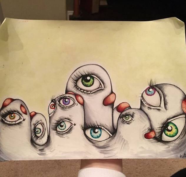 This 18-Year-Old Artist Shows What It’s Like To Live With Schizophrenia