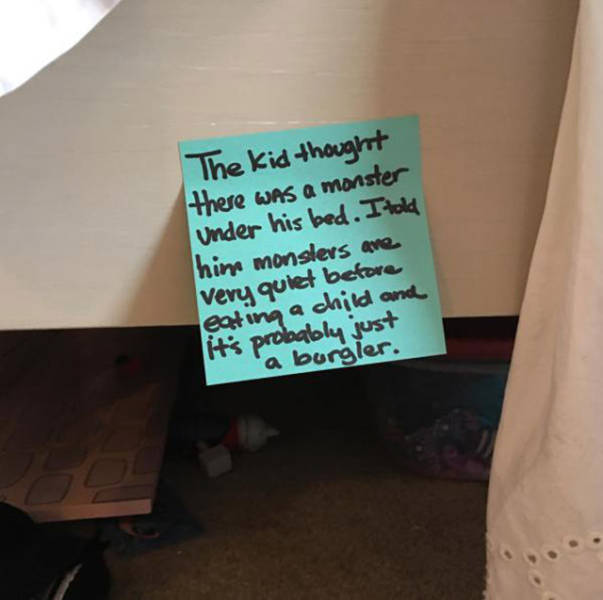 This Dad’s Notes Warn Everyone About Parenting
