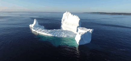 Icebergs Are Now A Thing To See – Especially If There Is An Alley Of Icebergs