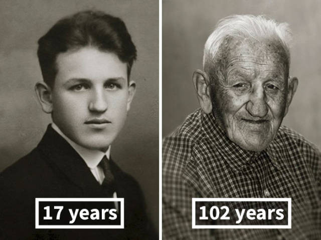 That’s How Different You Look Like When You’re Young And When You Live For More Than A Century