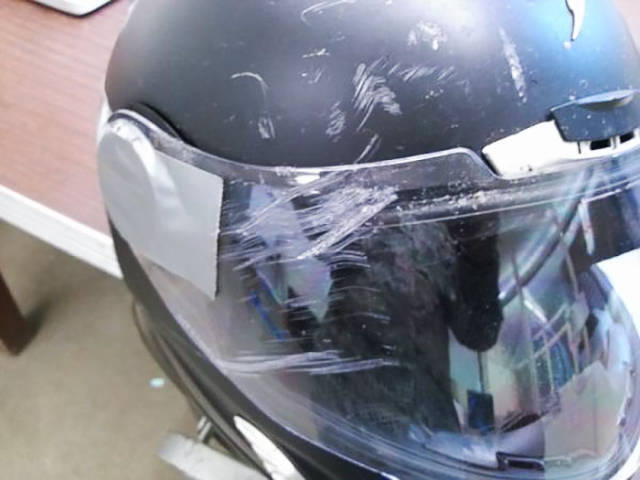 And This Is Why It’s Always A Good Idea To Wear A Helmet!