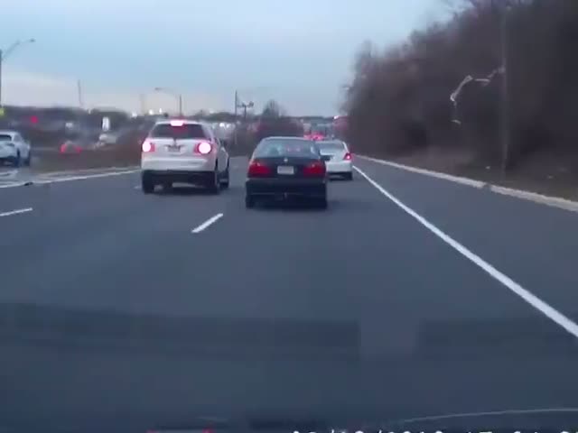 That’s What You Get For Changing Lanes Too Much