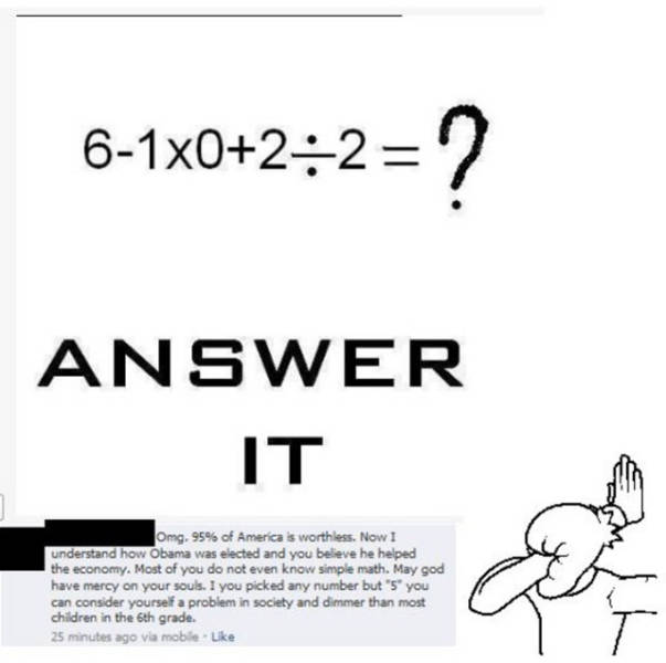Okay, Math Is Not For Everyone