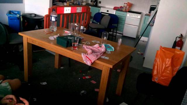 Kondisi apartemen Brittani