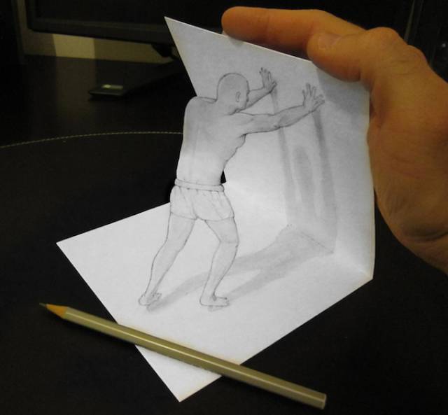It’s Almost Impossible To Believe These 3D Illusions Are Created With Just A Pencil