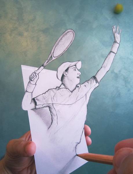 It’s Almost Impossible To Believe These 3D Illusions Are Created With Just A Pencil