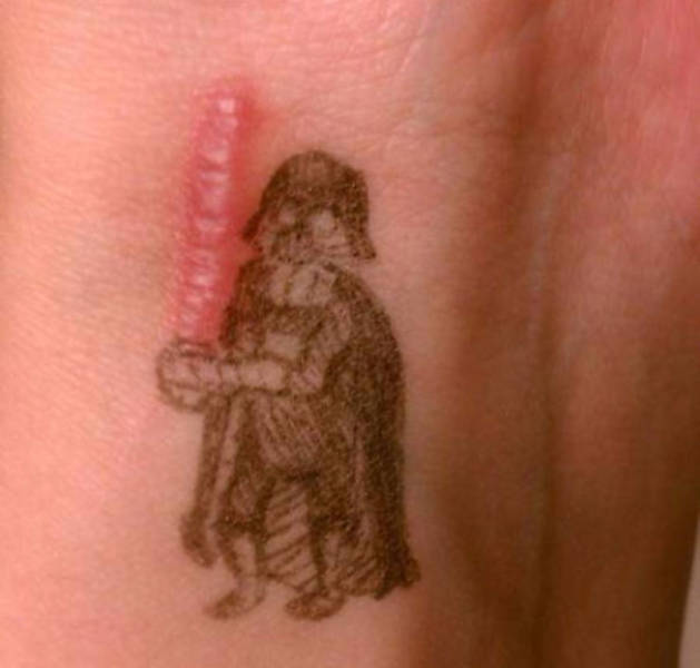 Turns Out, Scars Can Be Perfect Canvas For Tattoos!