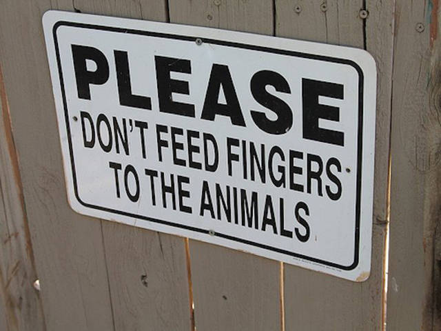 Zoo Signs Are Sometimes More Interesting Than The Animals Themselves