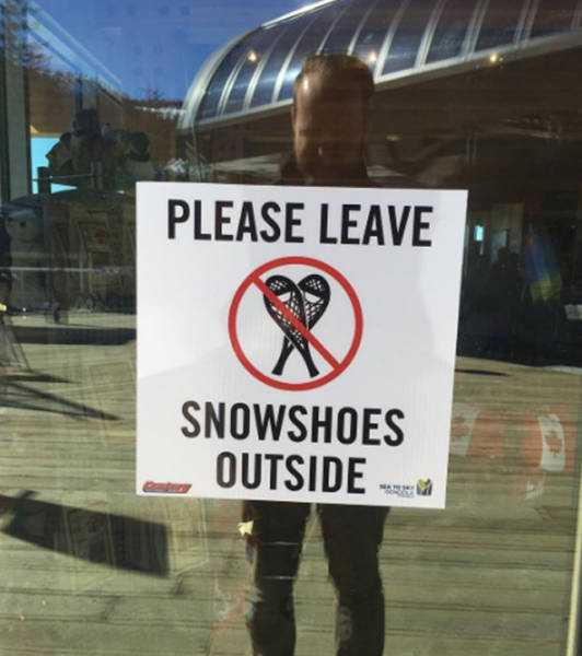 Only in Canada…