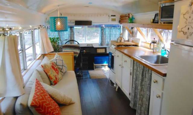 Sometimes, Just An Old Bus Is Enough To Create A Comfortable Home