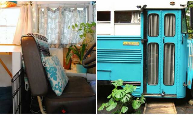 Sometimes, Just An Old Bus Is Enough To Create A Comfortable Home