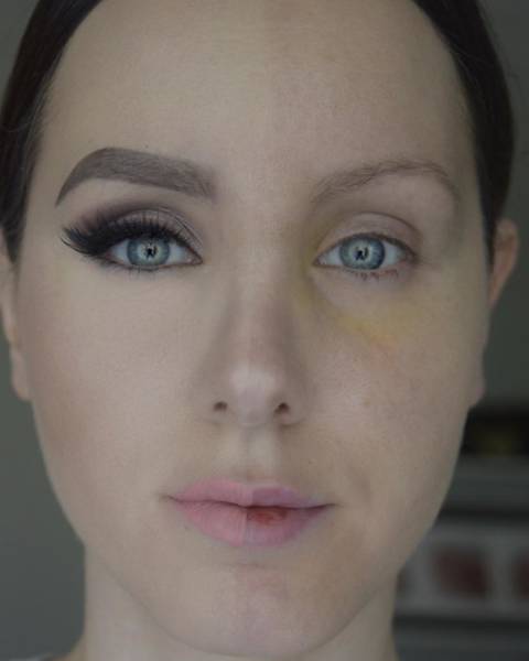This Make-Up Artist Started A New Challenge To Show The World What Is Really Beautiful About Women