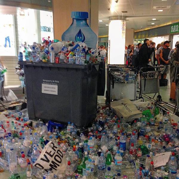 Ibiza’s Airport Is Full Of Trash Now
