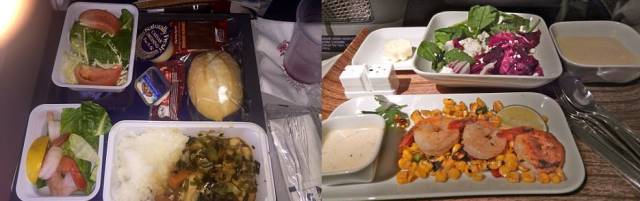 Is Business Class Food In Airplanes Really Twice As Good As That In Economy Class?