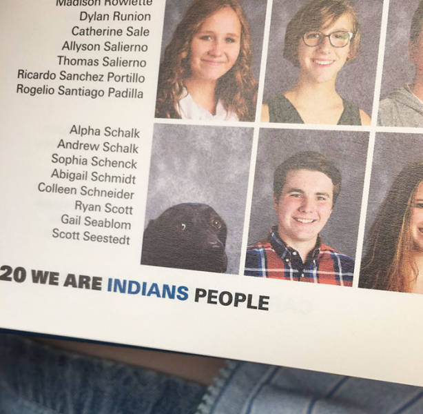 This Dog Got A Place In A School Yearbook For A Very Good Reason!