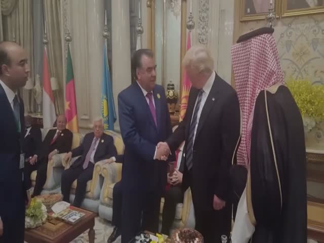 Tajikistan Leader Knew What Trump Was Up To With That Handshake