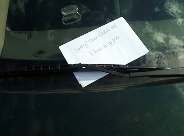 These People Really Think Their Ingenious Notes Will Stop A##holes From Parking Badly