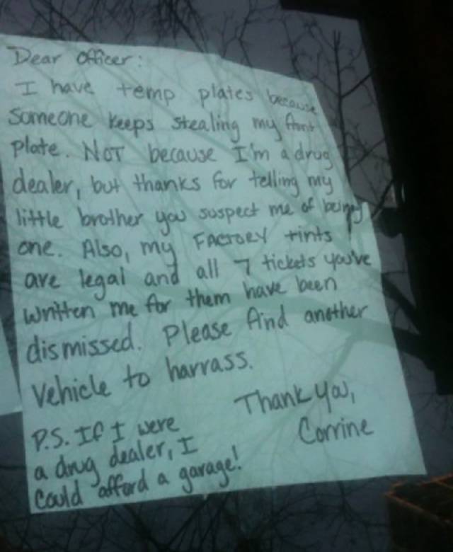 These People Really Think Their Ingenious Notes Will Stop A##holes From Parking Badly