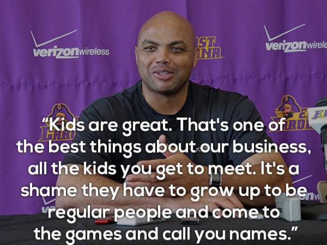 Charles Barkley Definitely Is Good At Saying Wise Words