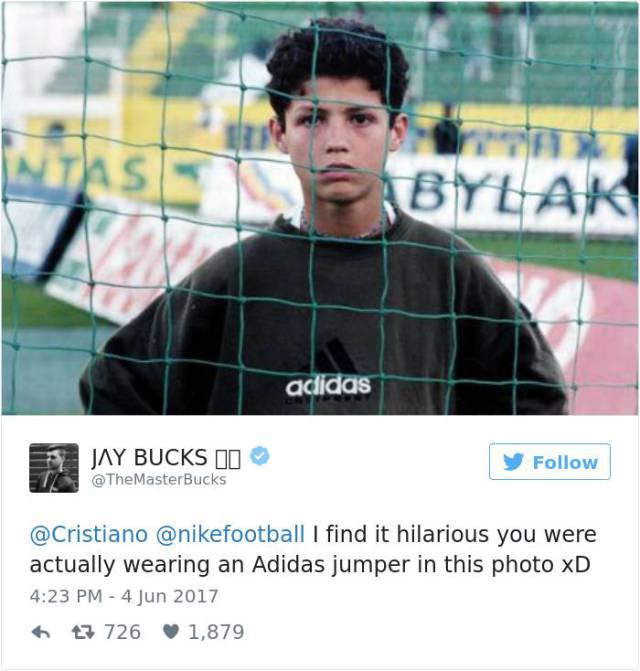 That Wasn’t The Best Photo Nike Could’ve Chosen For The Ad Featuring Cristiano Ronaldo…